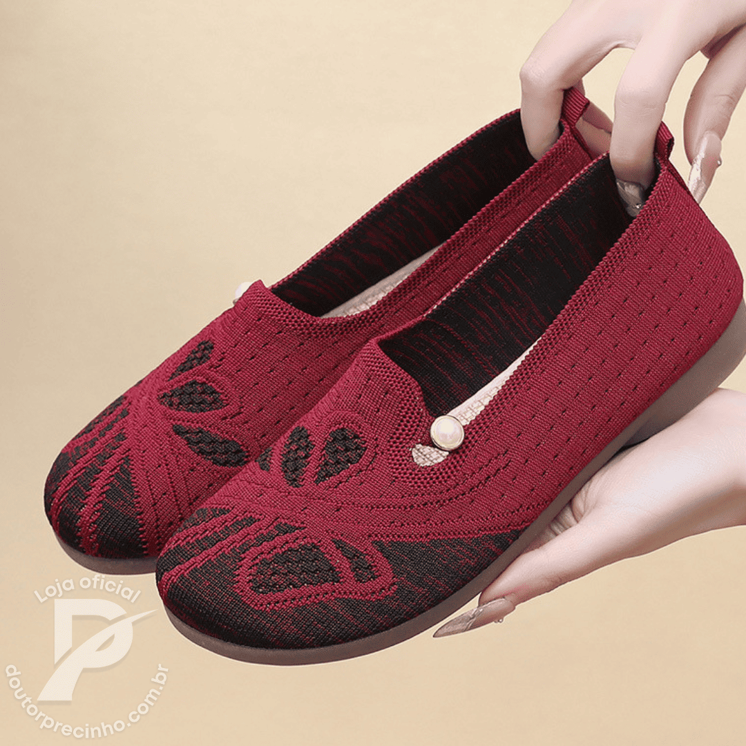 Sapato Fiorella – Sapatilha com Pérola