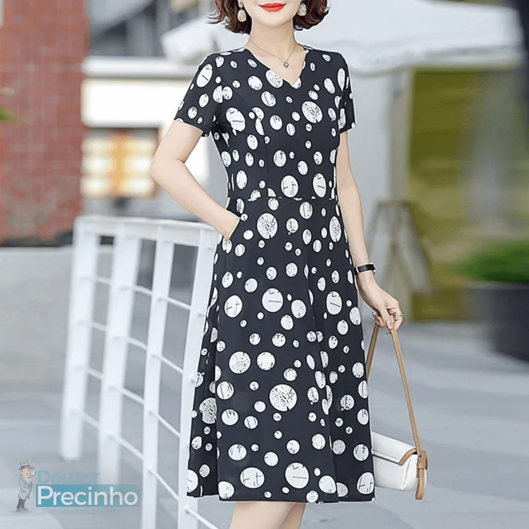 Vestido Cintia - Leveza e requinte