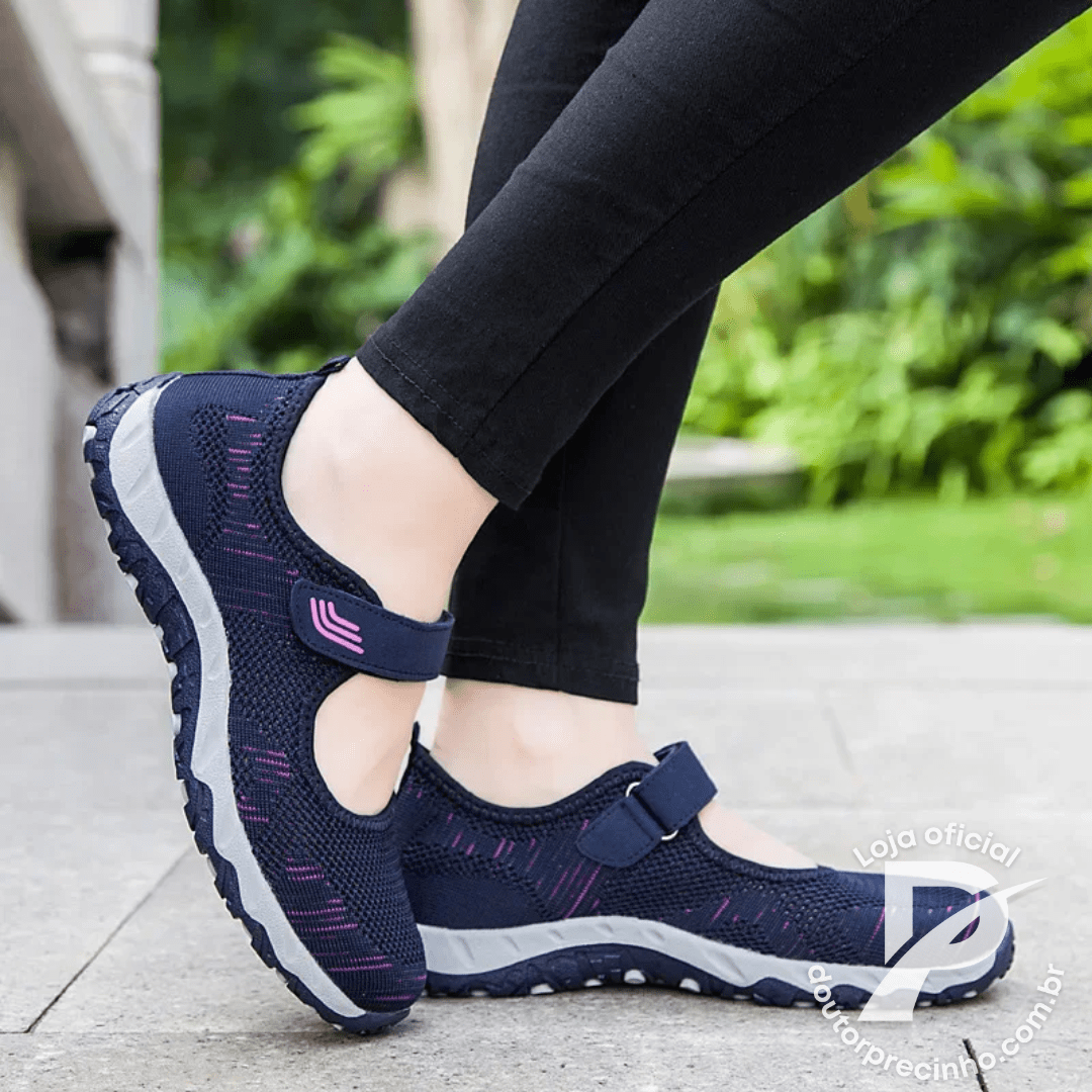 Tênis Conforto Fit - Pisadas leves