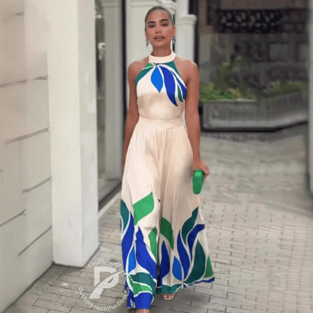 Macacão Elegante Amanda - Sofisticação e Leveza