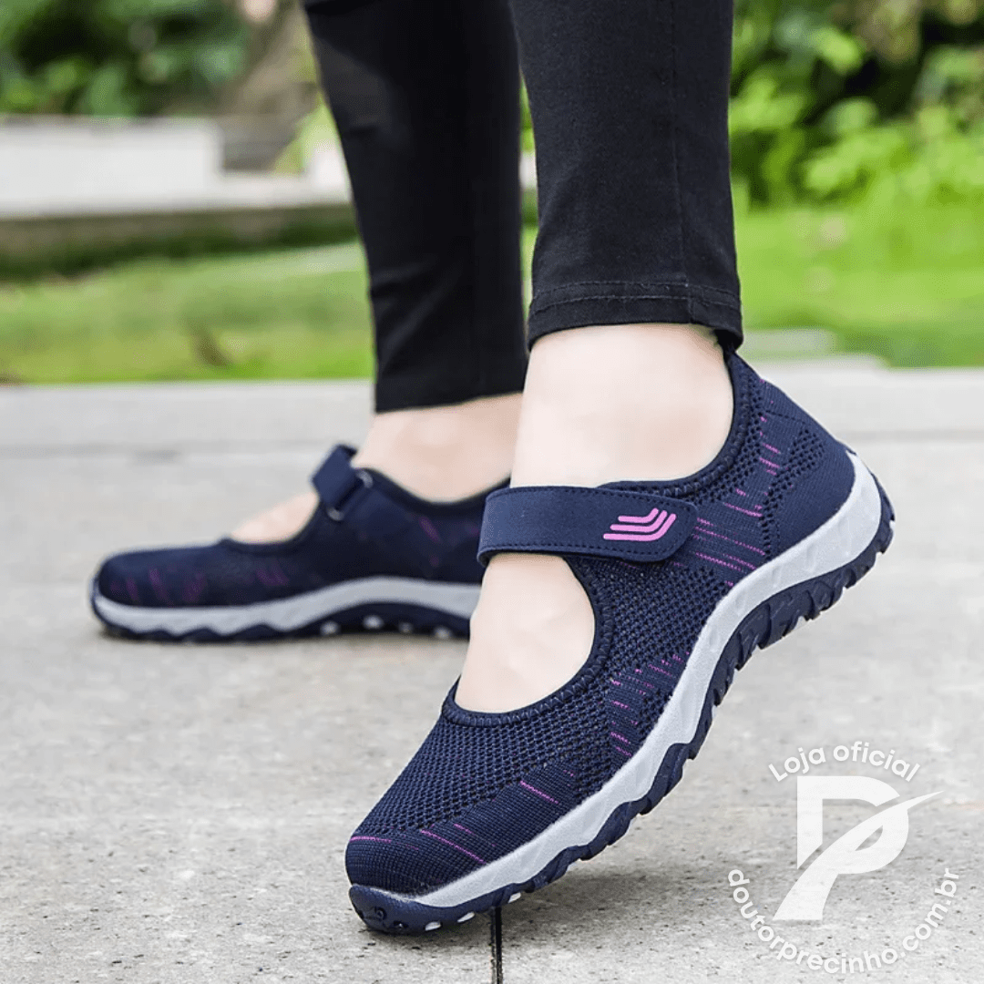 Tênis Conforto Fit - Pisadas leves