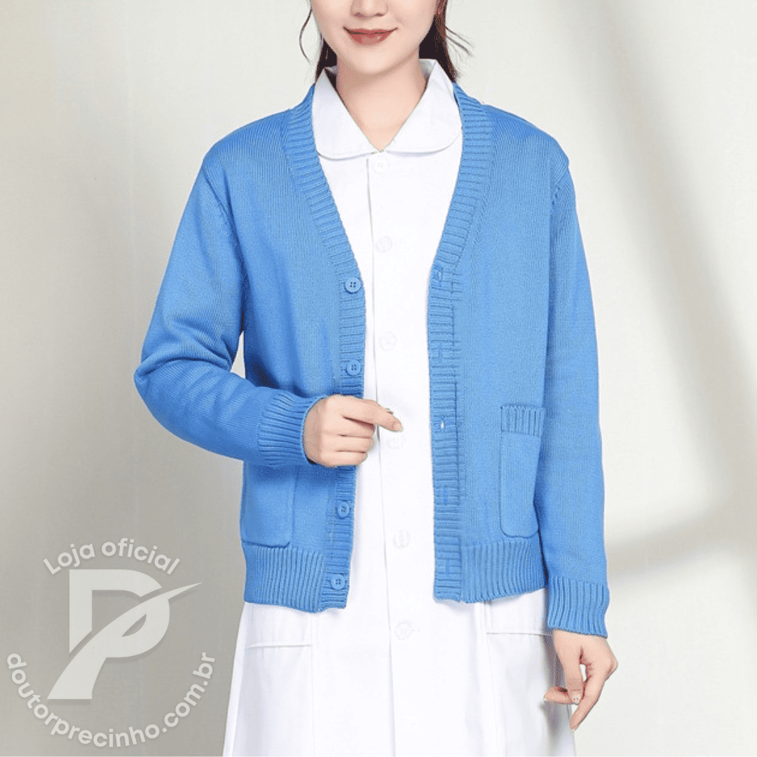 Cardigan Leandra – Elegância Clássica Para Todos os Momentos
