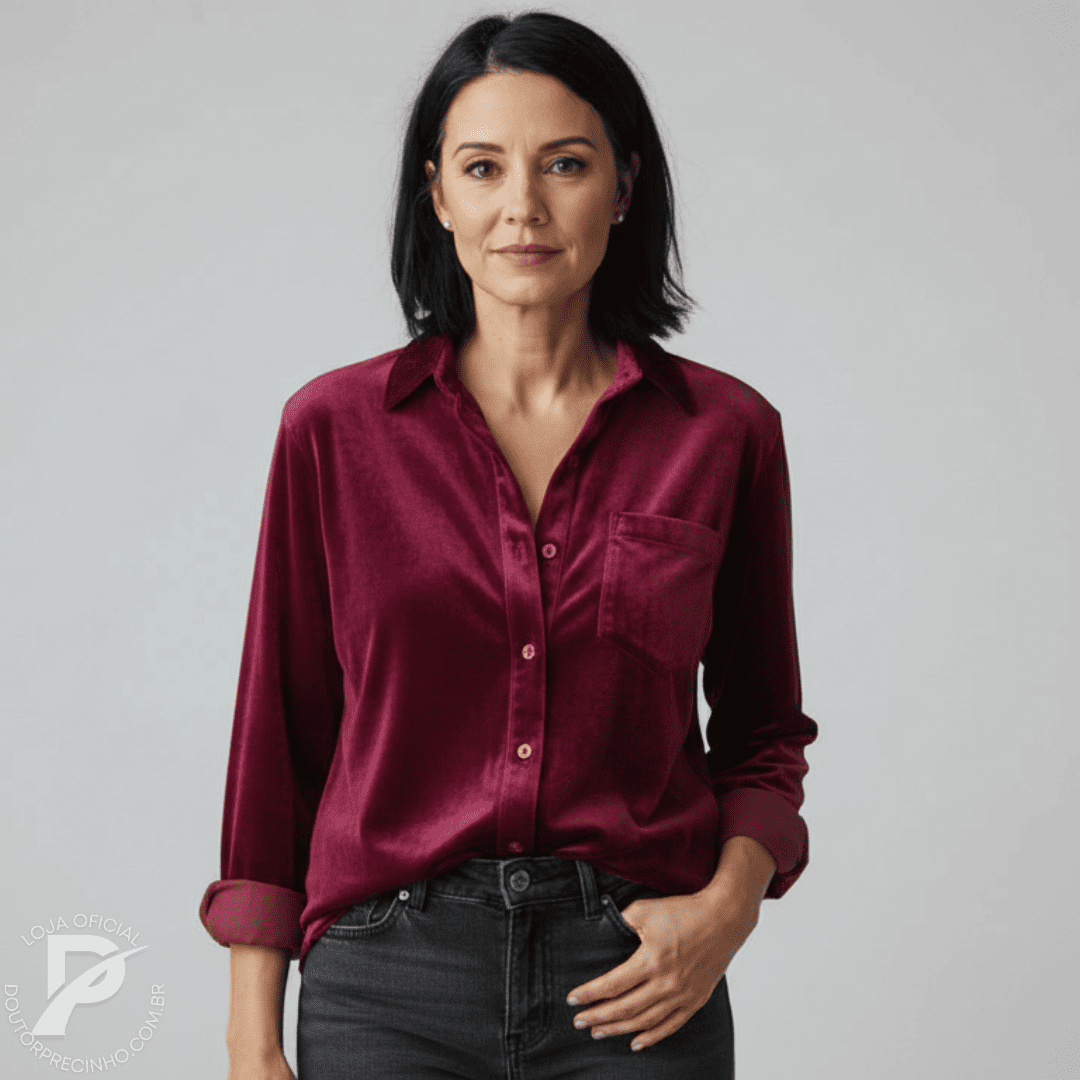 Camisa Safira - Design atemporal