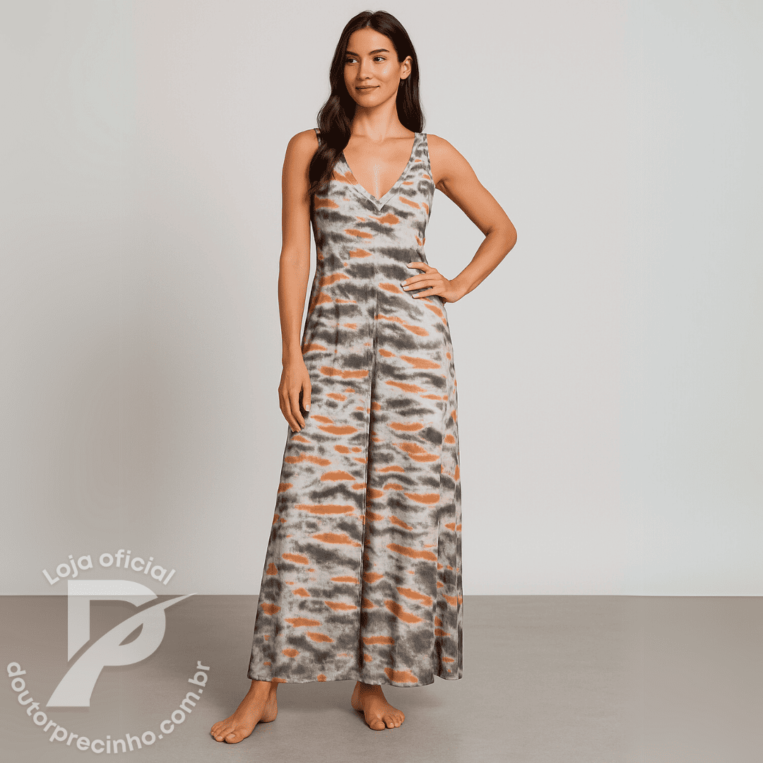 Vestido Giordana – Arte e Sofisticação em Movimento