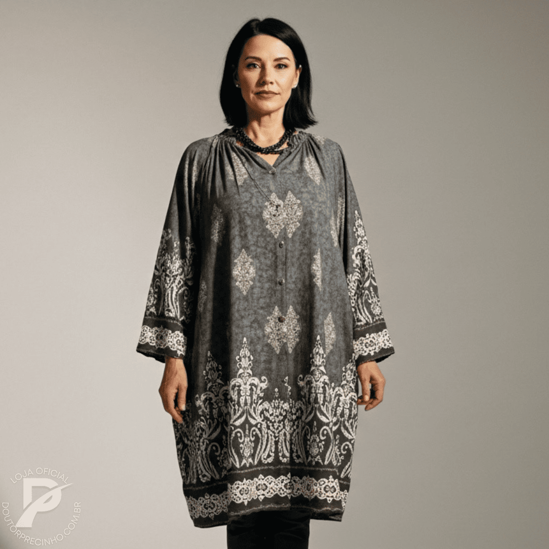 Vestido Azzara - Contraste sofisticado