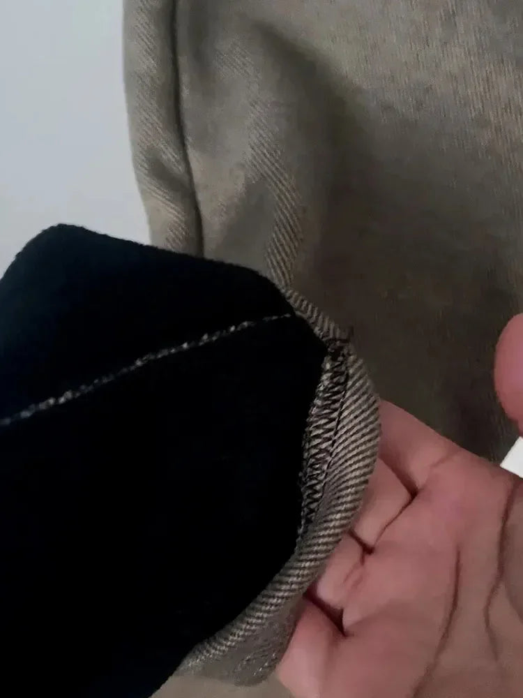 Calça forrada em lã para outono/inverno - Mara