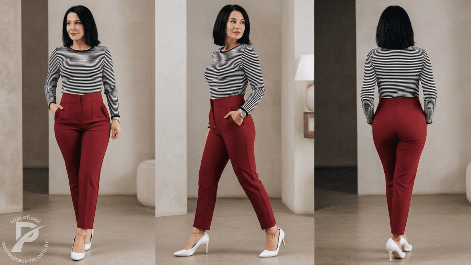 Calça Marienne – Elegância e Conforto em Cada Detalhe