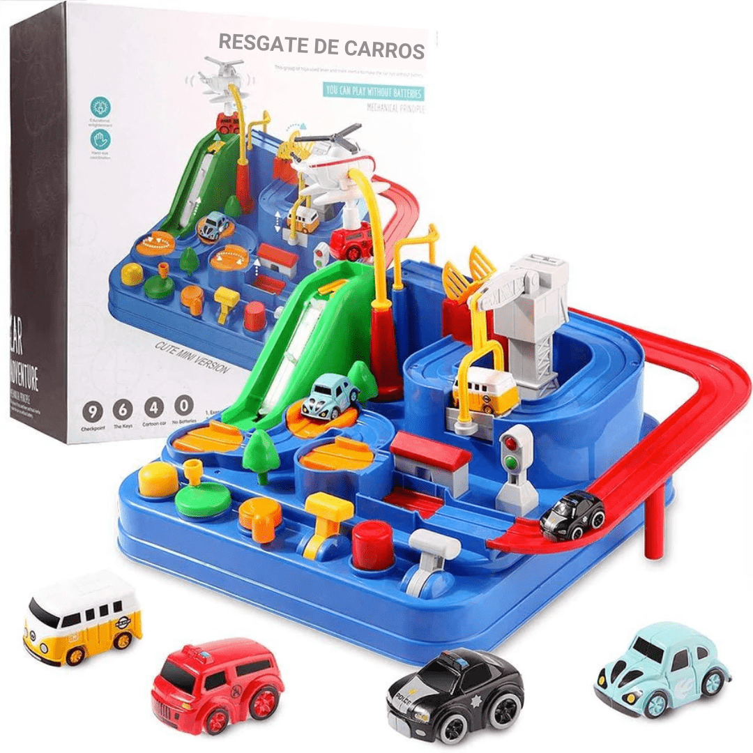 Brinquedo de aventura de resgate de carro - Crianças Brinquedos Para Meninos  Race Track Car,Brinquedos de carro presentes para meninos, meninas,  crianças, pré-escolar, jogos de : : Brinquedos e Jogos