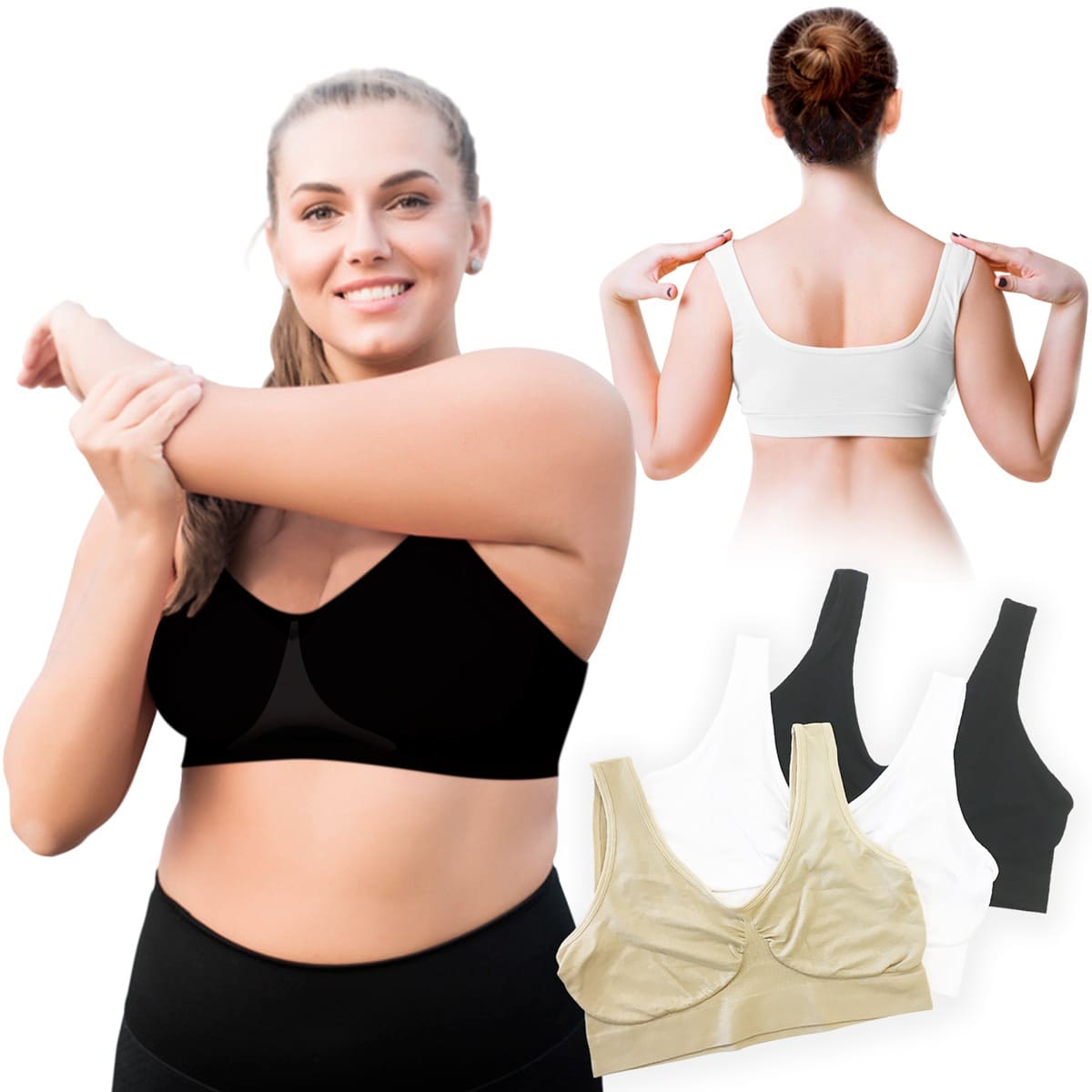 Sutiã Ultra Confort - Pague 1 leve 3!