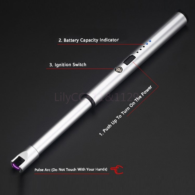 Acendedor elétrico recarregável - EletricPlus