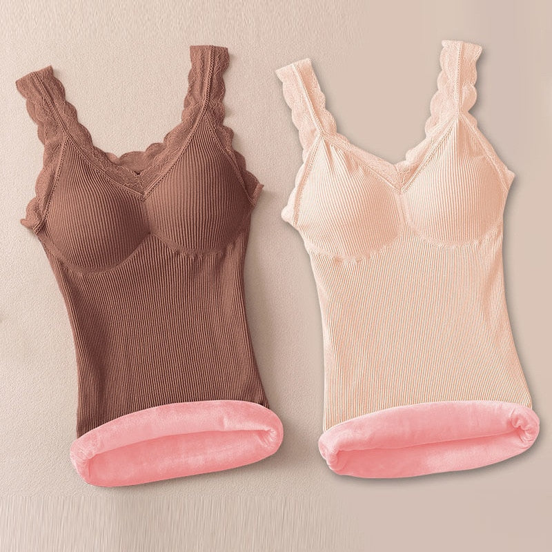 Roupa interior térmica forrada em veludo - Outono/Inverno