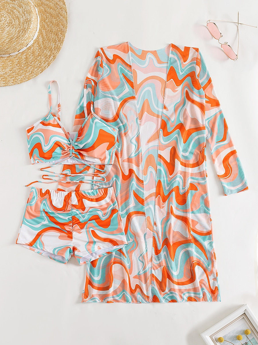 Biquini conjunto 3 peças - Marina