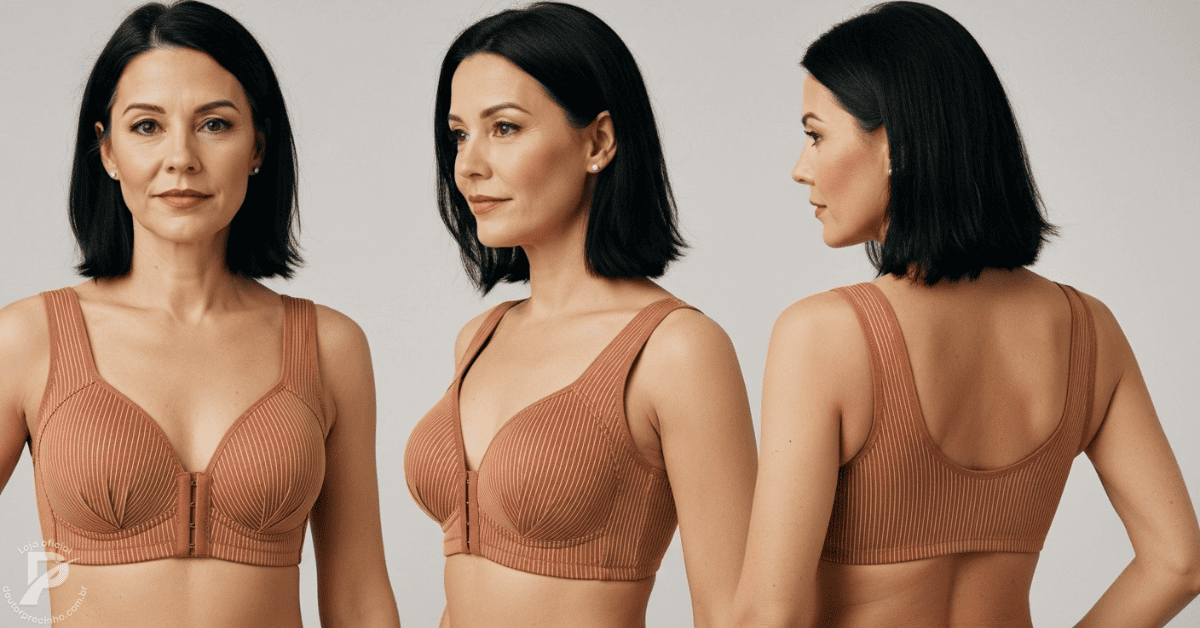 [Kit 2 peças] Sutiã Elanisse - Elegância que molda e valoriza