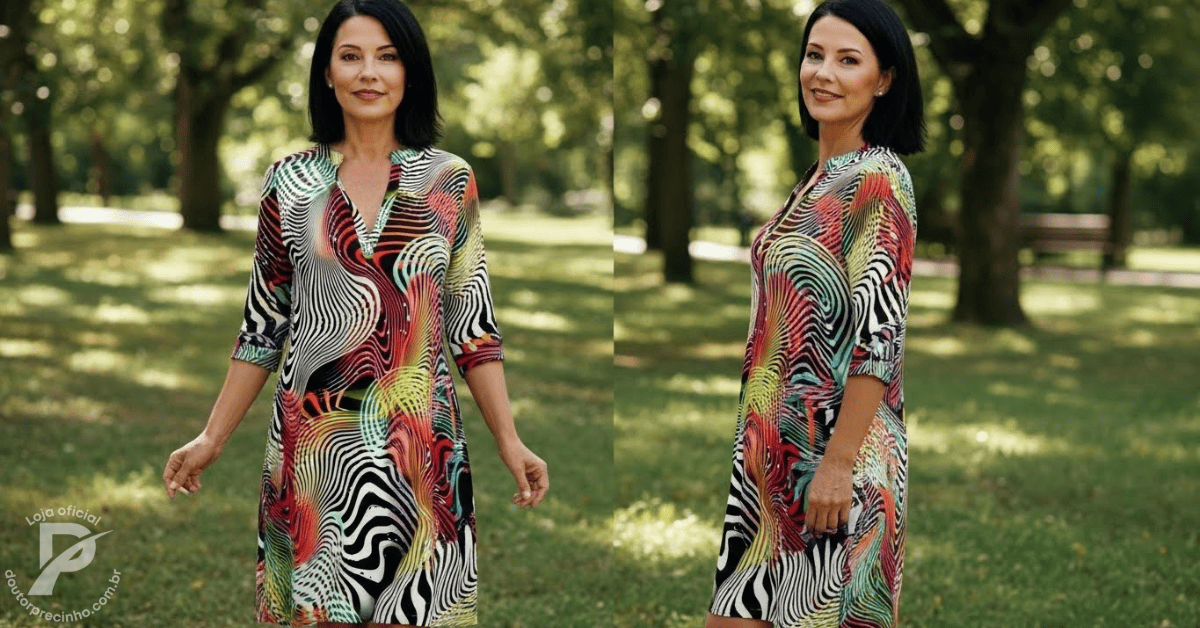 Vestido Emarise - Movimento e personalidade