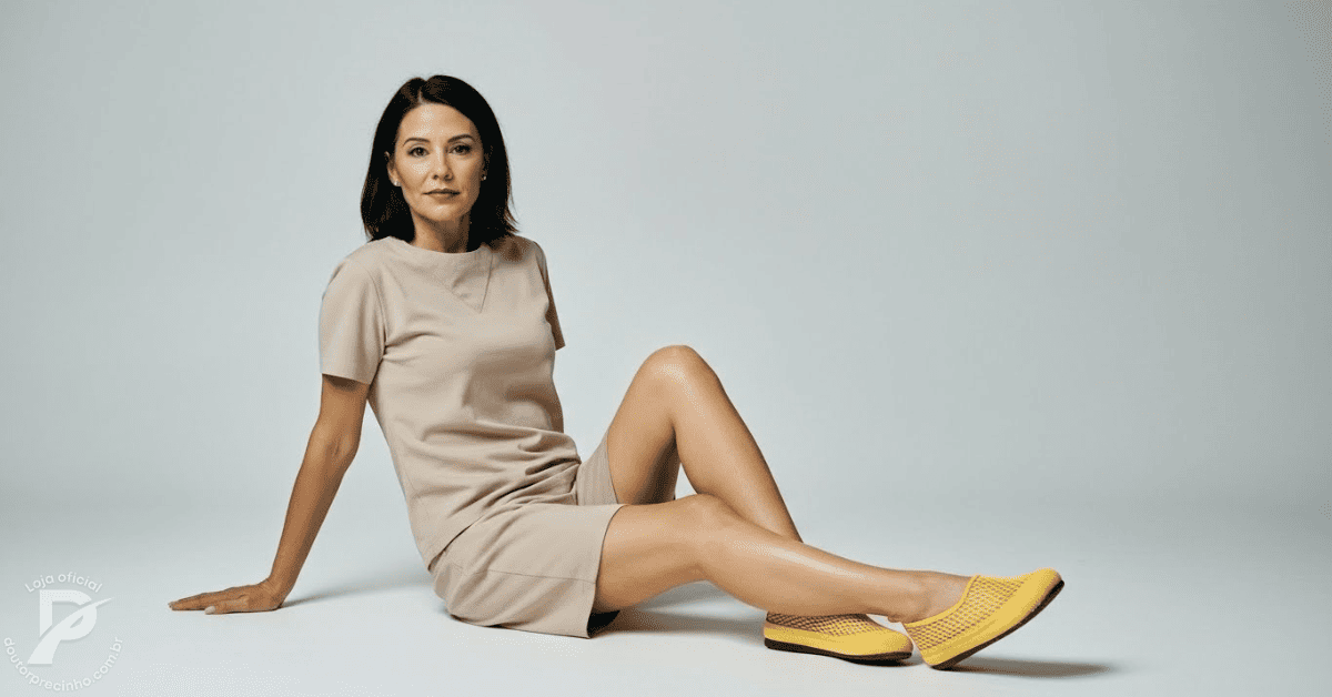 Sapatilha Térine - Textura leve e arejada