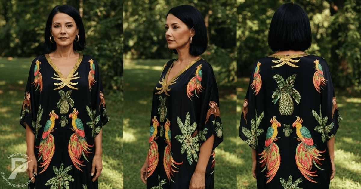 Vestido Averline - Arte que veste e encanta