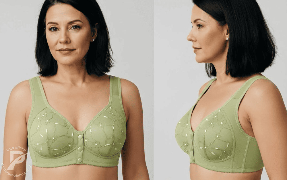 [Kit 2 peças] Sutiã Veliane - Naturalidade e leveza