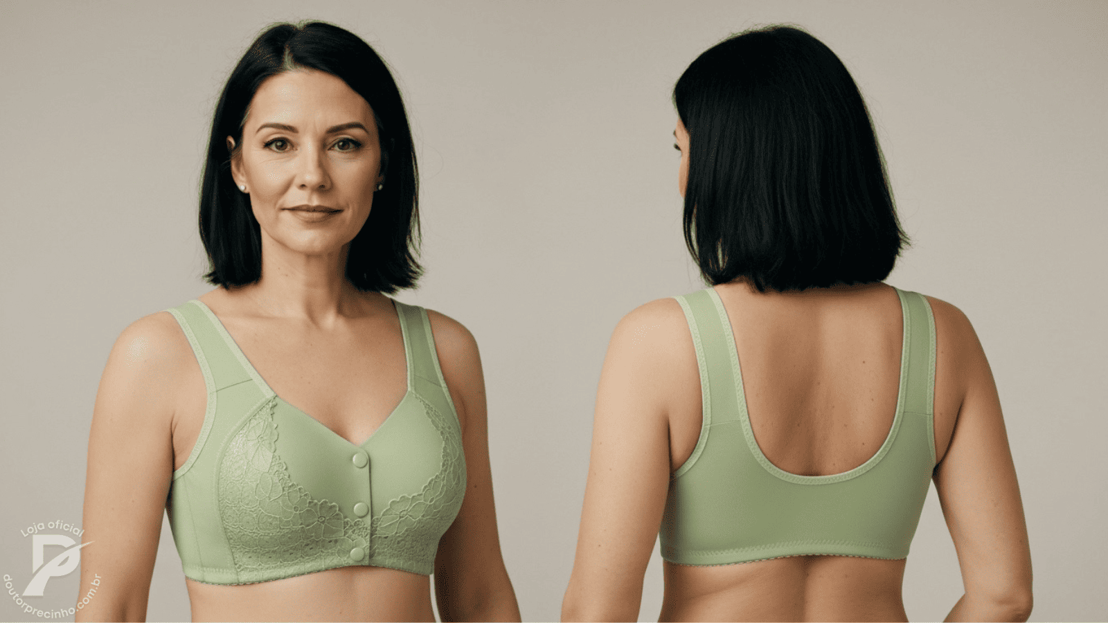 [Kit 2 peças] Sutiã Darelly - Suavidade Que Encanta e Sustenta