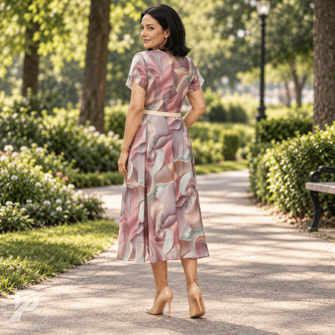 Vestido Lilian - Elegância Que Valoriza