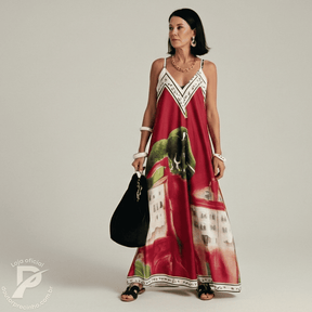 Vestido Eraline – Estilo Artístico, Elegância e Liberdade em Cada Movimento