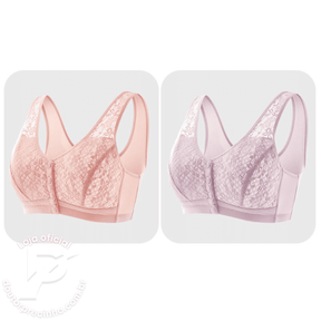 [Kit 2 peças] Sutiã Eloane - Fecho Frontal