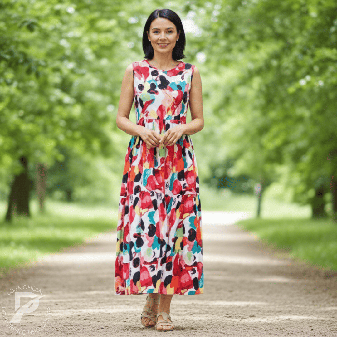 Vestido Graziella - Definição de energia e feminilidade
