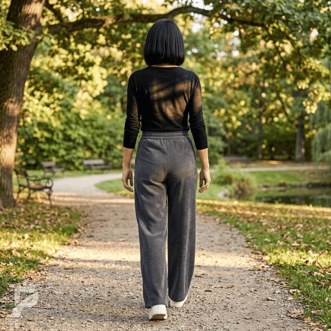 Calça forrada em lã - Poly