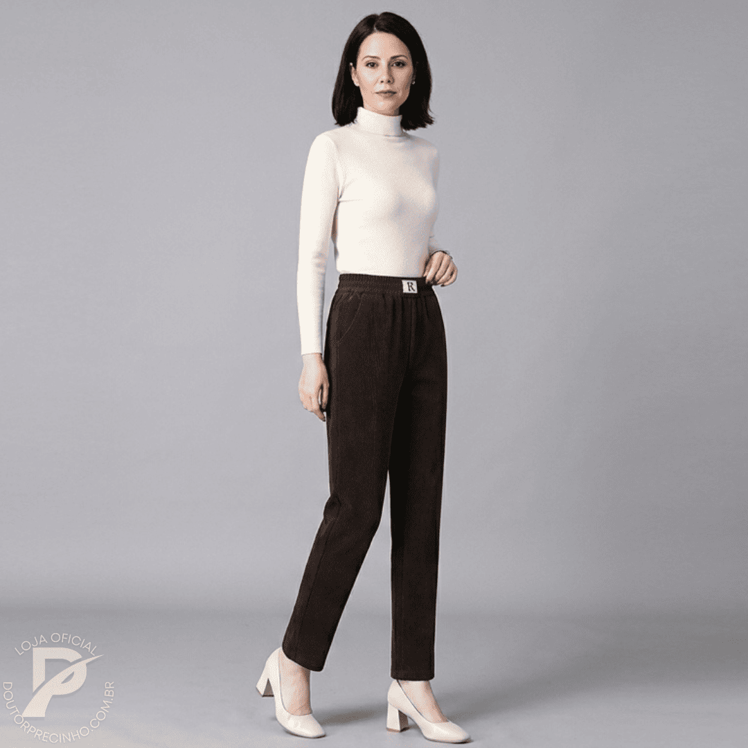 Calça peluciada inverno 2026 - Lari