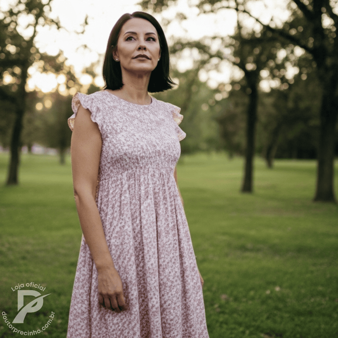 Vestido Livianne - Graciosidade que transmite leveza