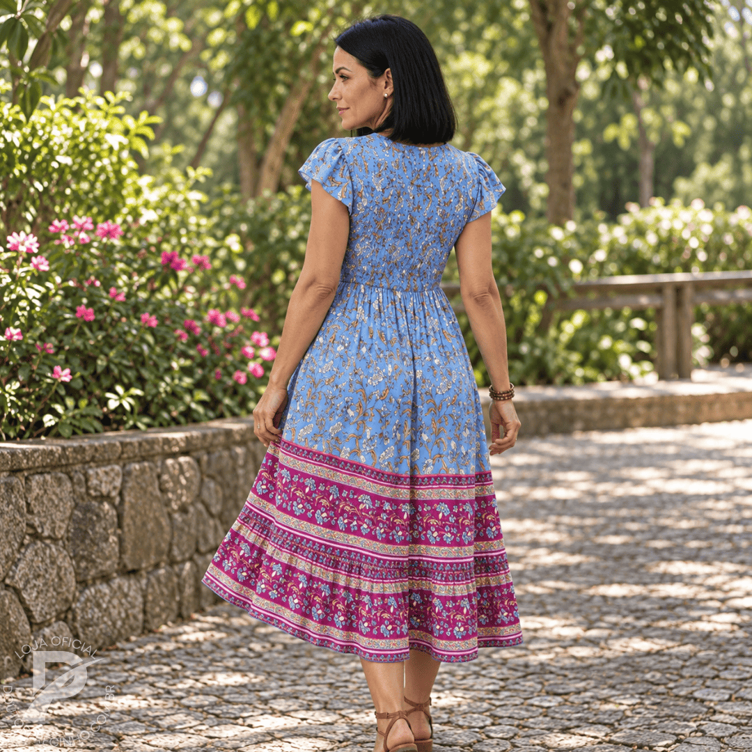 Vestido Venezia – Leveza, Romance e Estilo em Cada Movimento