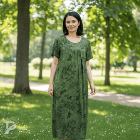 Vestido Iolanda - Serenidade Que Envolve