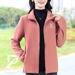Jaqueta Feminina Térmica de Fleece Mandy – Conforto, Estilo e Aquecimento Garantido