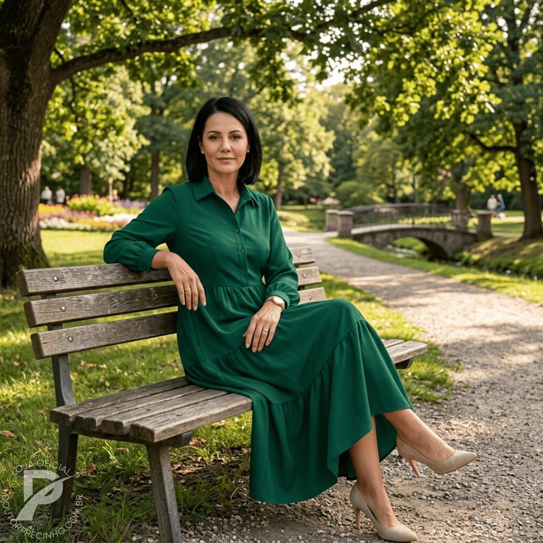 Vestido Manuela - Elegância Em Todos Os Momentos