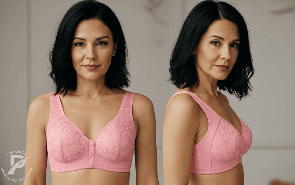 [Kit 2 peças] Sutiã Veliane - Naturalidade e leveza