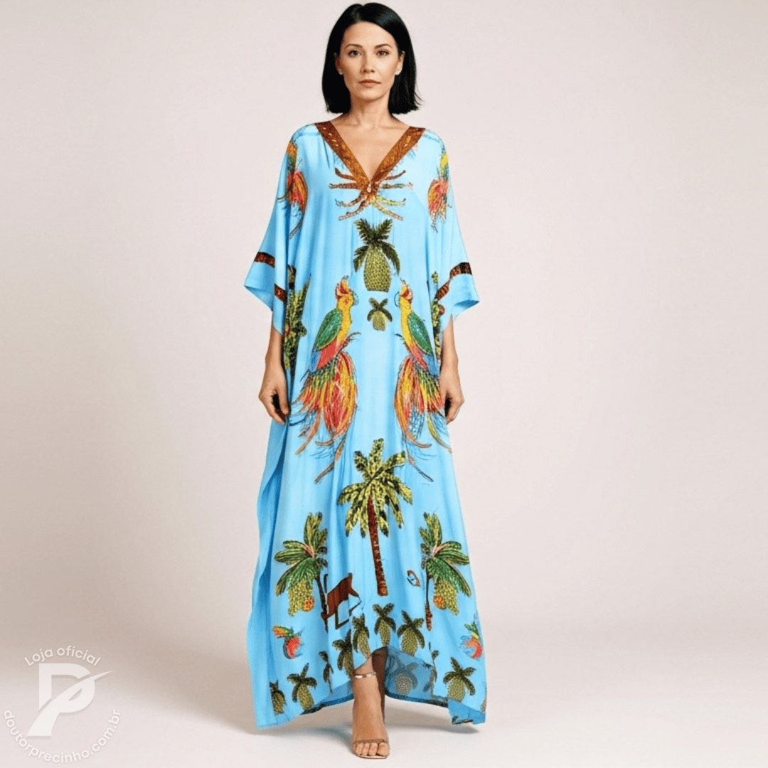 Vestido Averline - Arte que veste e encanta