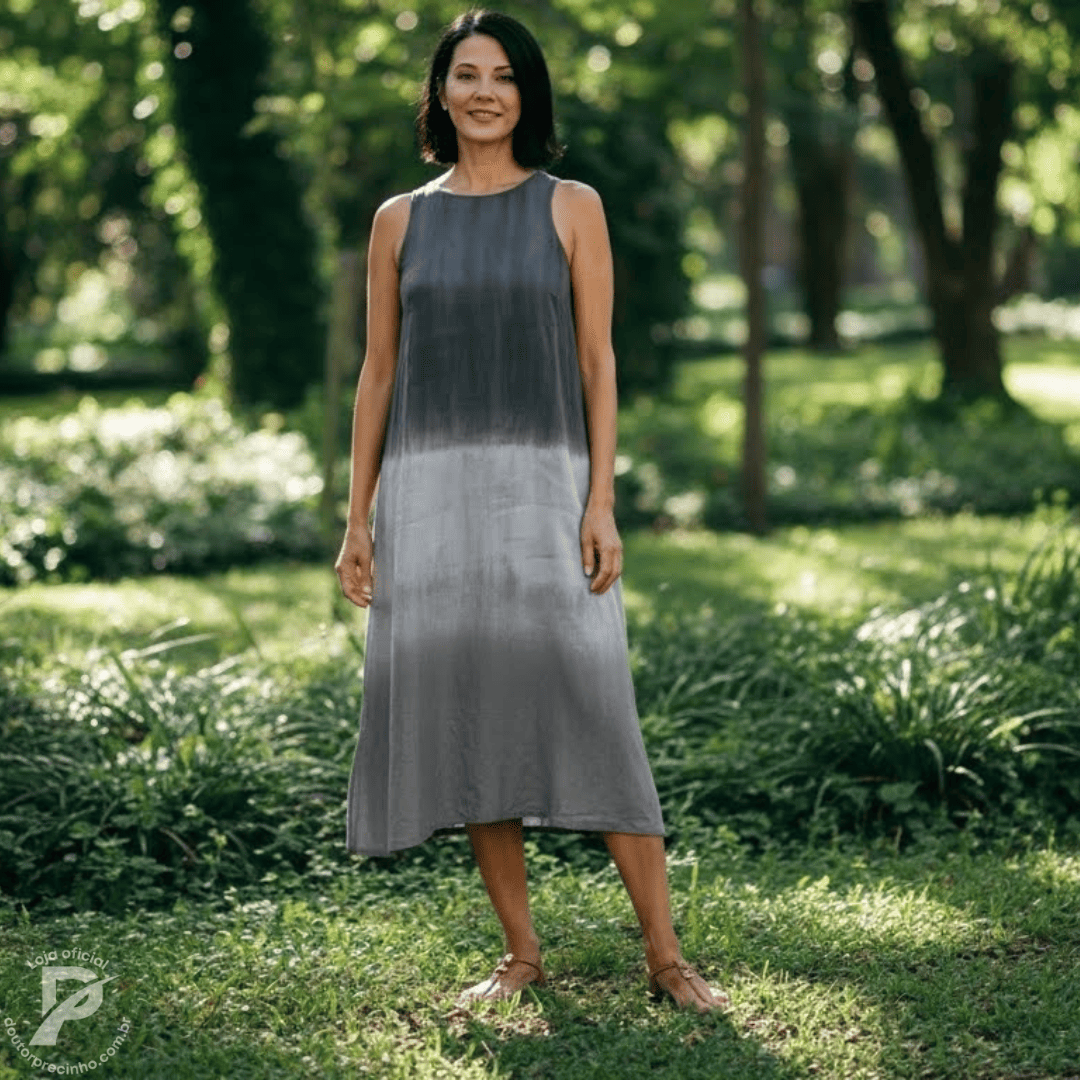 Vestido Zalinne - Leveza que envolve