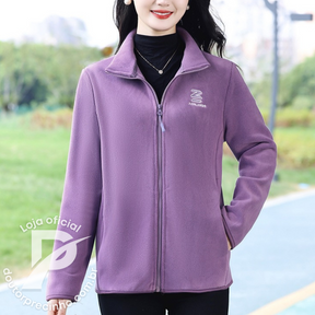 Jaqueta Feminina Térmica de Fleece Mandy – Conforto, Estilo e Aquecimento Garantido