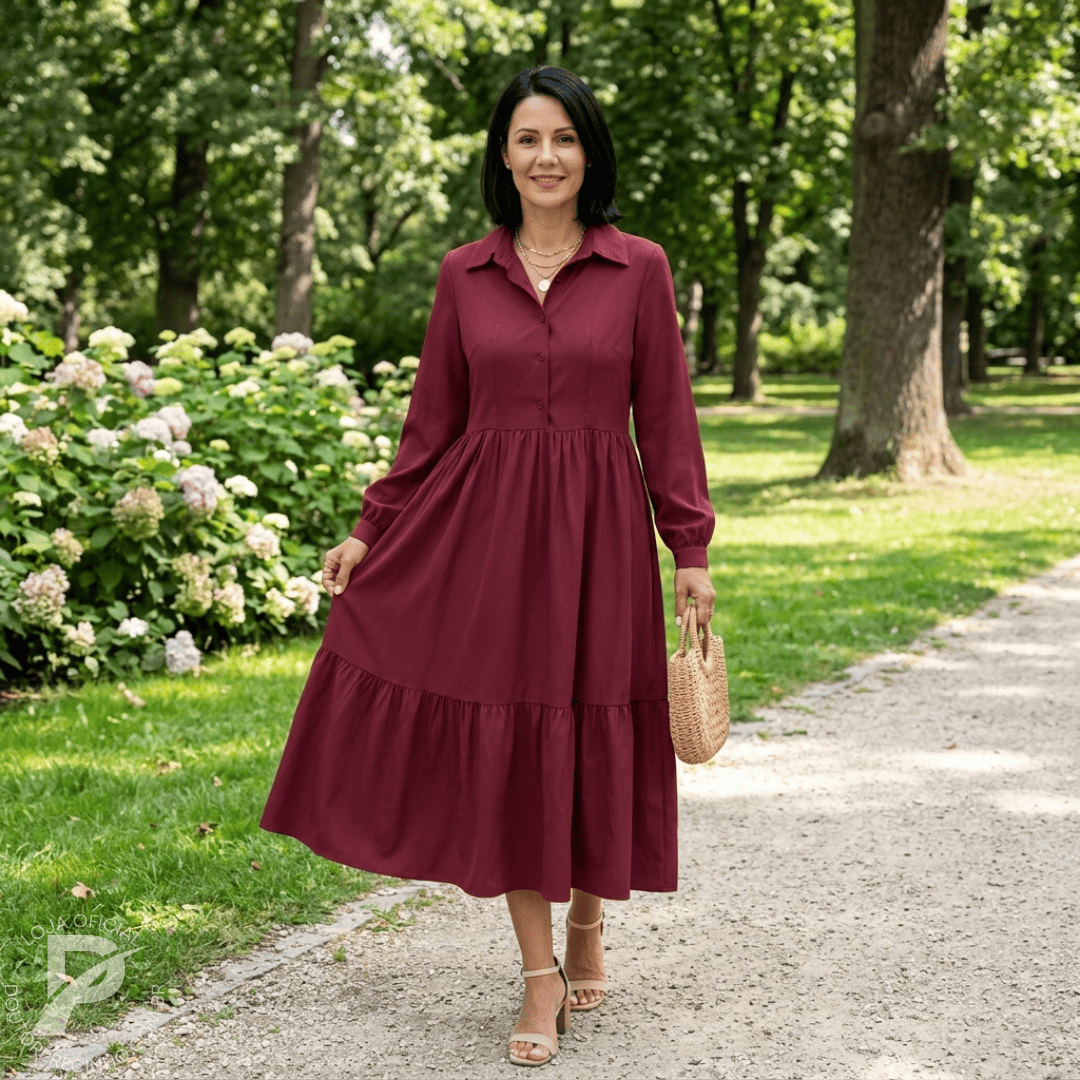 Vestido Manuela - Elegância Em Todos Os Momentos
