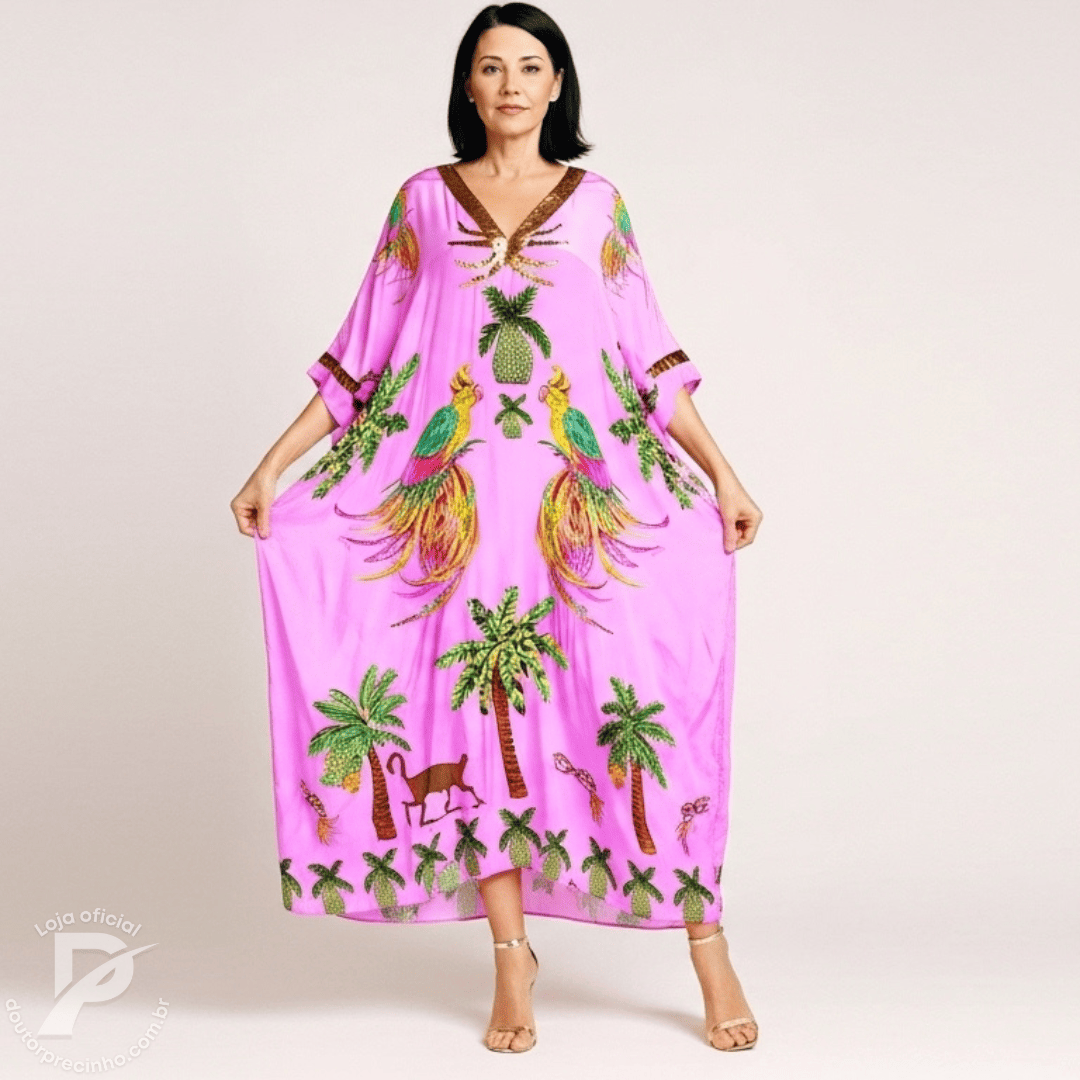 Vestido Averline - Arte que veste e encanta