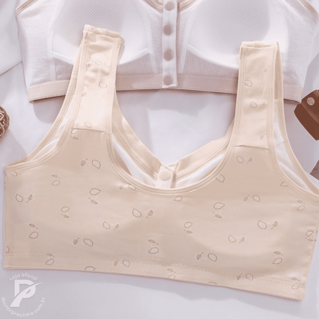 [Kit 2 peças] Sutiã Ivary - Delicadeza que conforta e ilumina