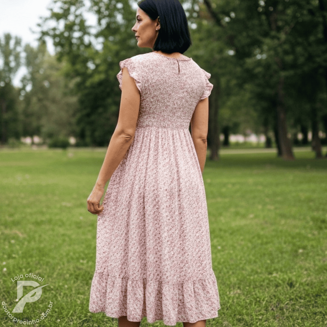 Vestido Livianne - Graciosidade que transmite leveza
