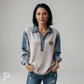 Camisa Rosalie - Casual sofisticado