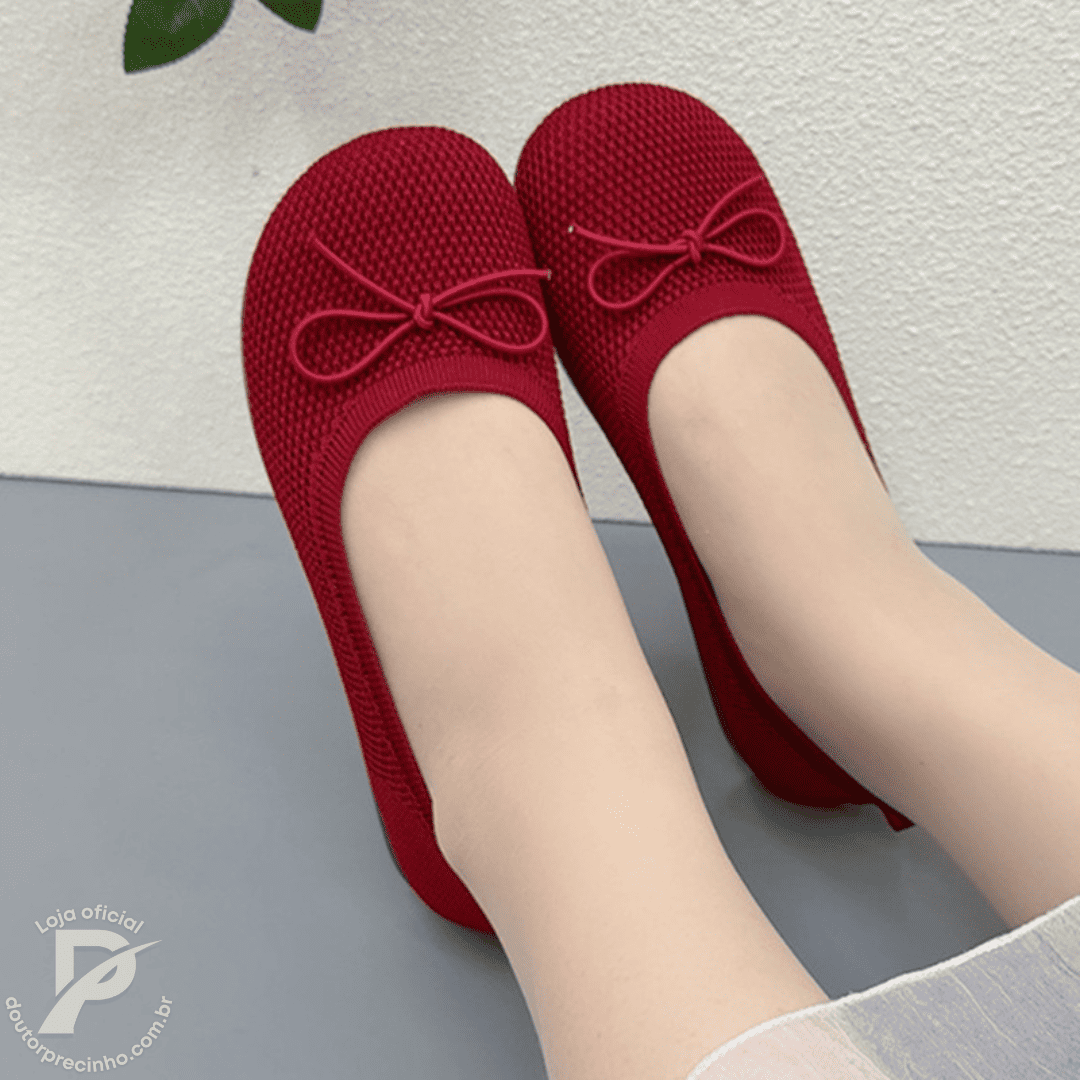 Sapatilha Coralie - Solado estável e flexível