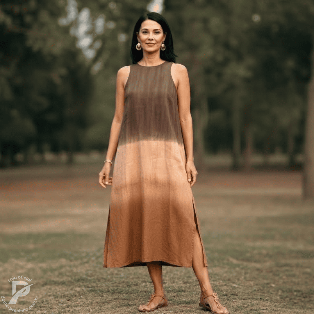 Vestido Zalinne - Leveza que envolve