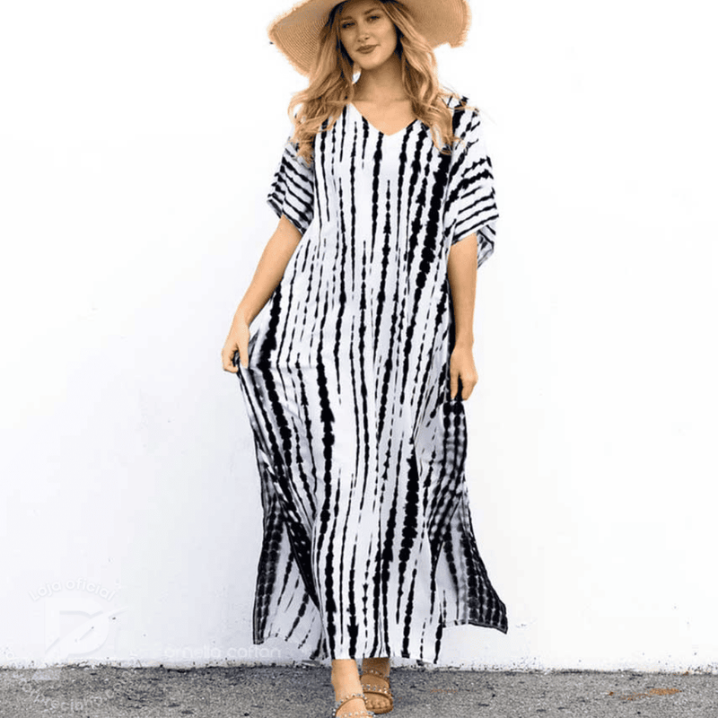 Kaftan Capri - Leve, Elegante E Confortável