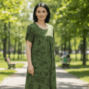 Vestido Iolanda - Serenidade Que Envolve