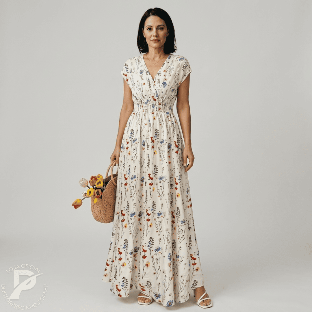 Vestido Lucille - Delicadeza Que Transforma