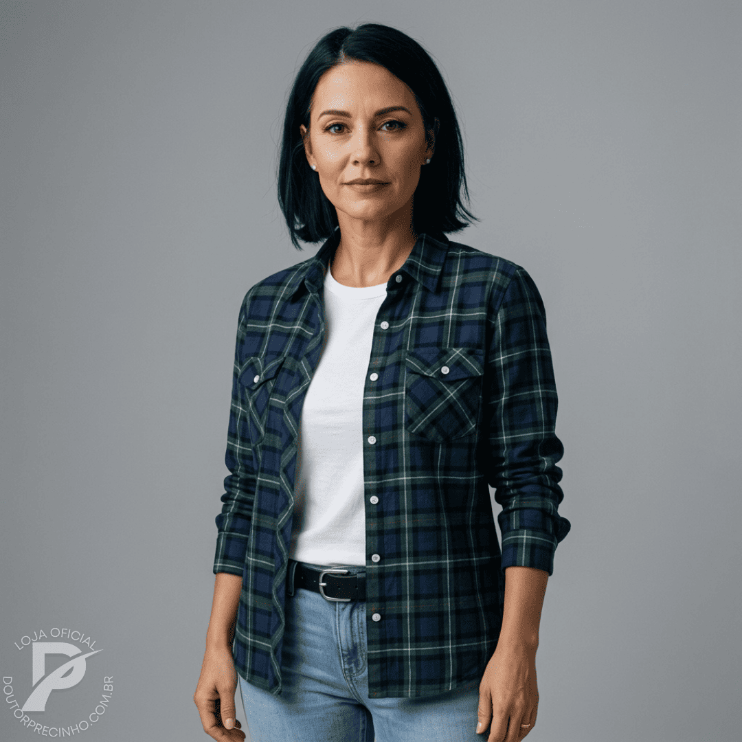 Blusa Forrada de Lã para Inverno - Ana