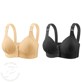 [Kit 2 peças] Sutiã Clarisse – Suporte, Conforto e Delicadeza