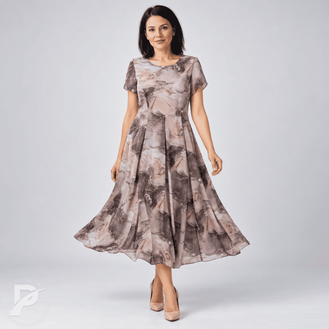 Vestido Lilian - Elegância Que Valoriza
